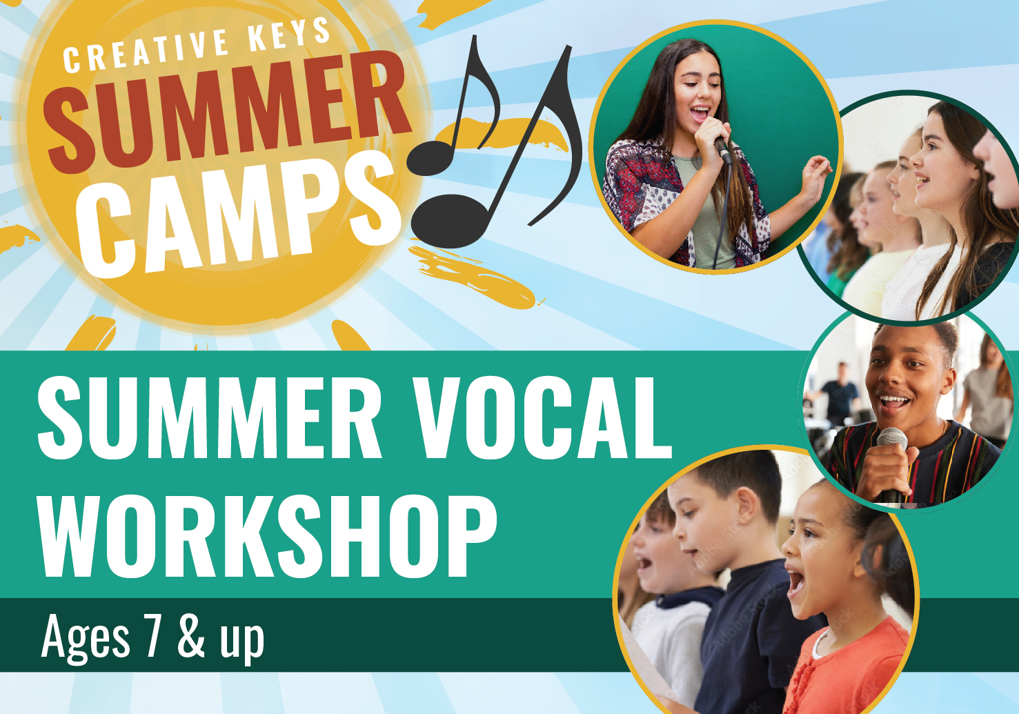 Summer Vocal Workshop Music Camp Dunedin Clearwater Palm Harbor