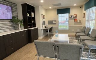 Tampa Carrollwood Music School Waiting Room Cozy comfortable Kids Art