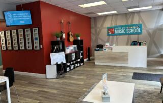 Dunedin music school lobby creative keys